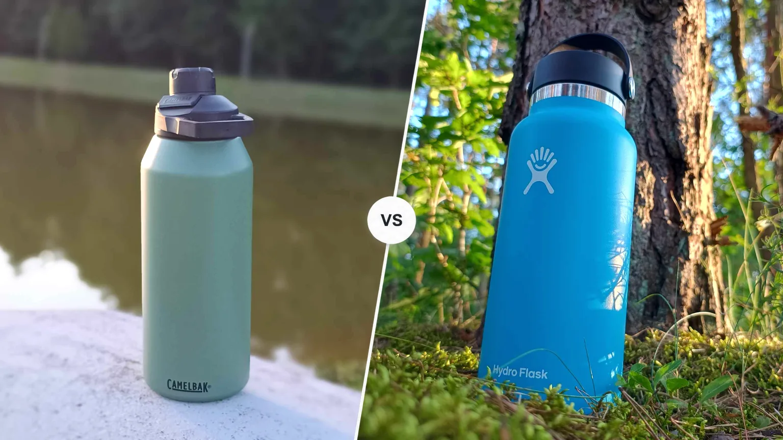 CamelBak Chute Mag Insulated vs Hydro Flask Wide Mouth