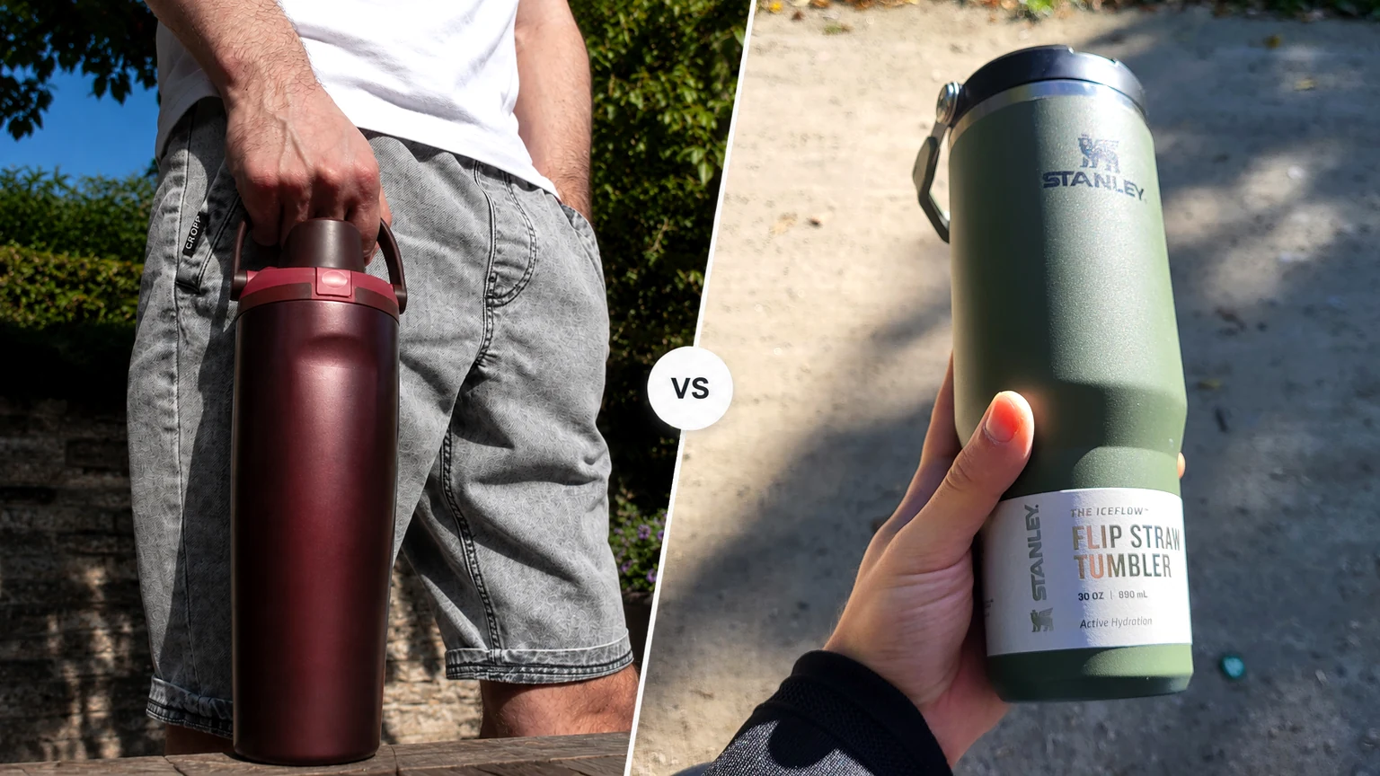 Owala FreeSip Sway vs Stanley IceFlow Tumbler