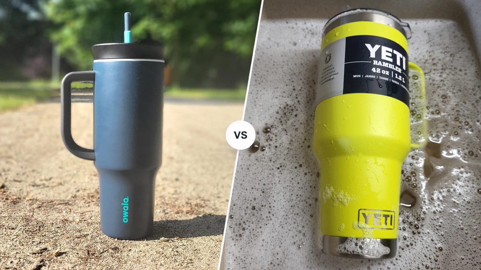 Owala Tumbler vs YETI Rambler Tumbler