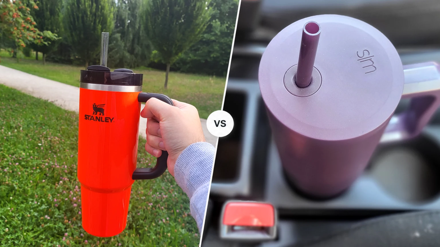 Stanley Quencher H2.0 FlowState vs Simple Modern Trek Tumbler